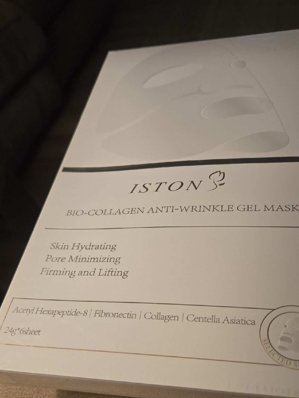 Bio-Collagen Anti-Wrinkle Gel Mask — White Hydrating & Firming